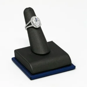 Oval Lab Diamond in White Gold